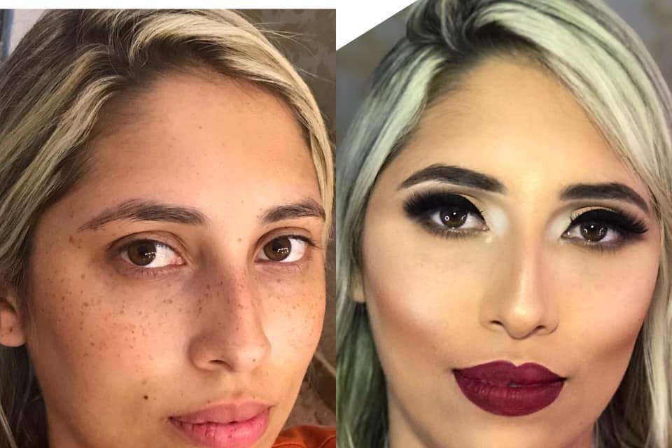 Antes e depois