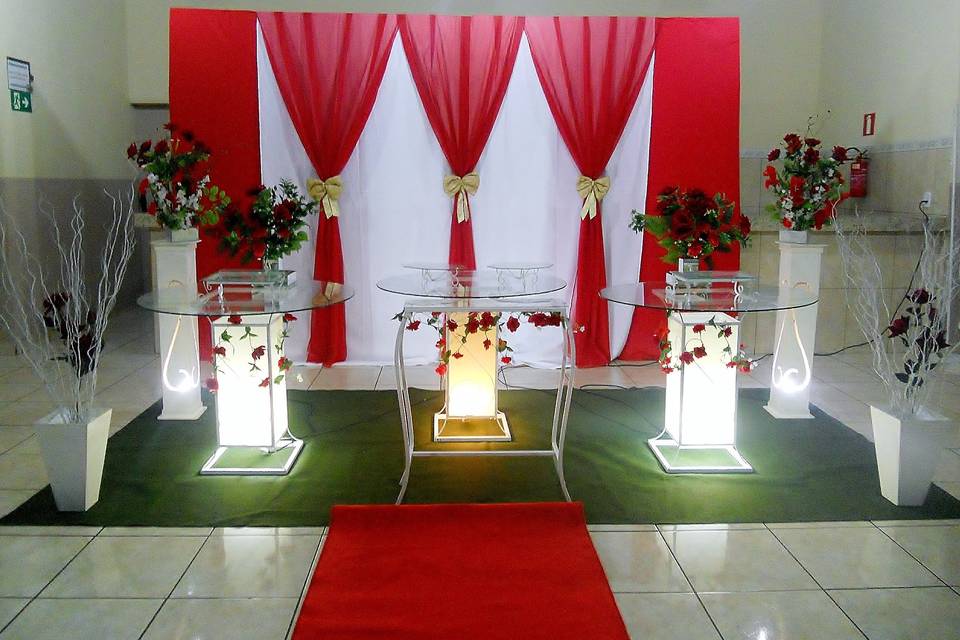 Mesa do bolo