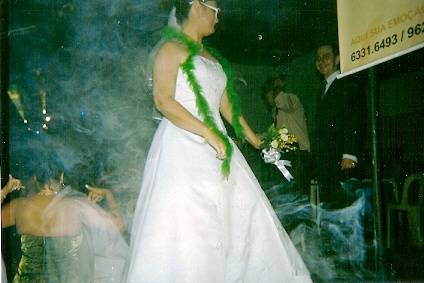 Noiva dançando