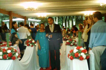 Entrada do Noivo com a Mãe