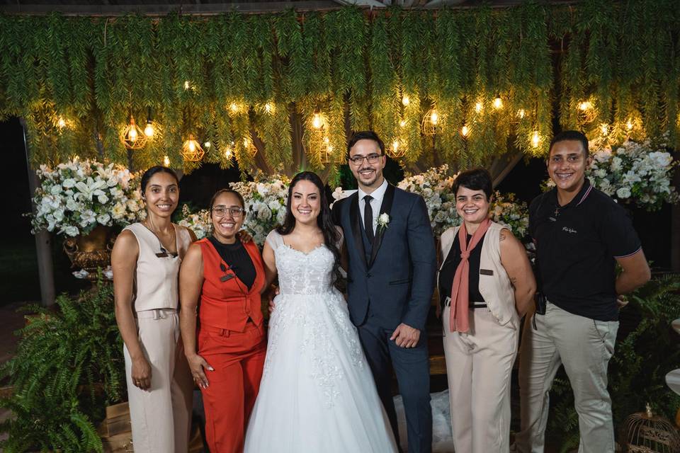 Casal com sonho realizado