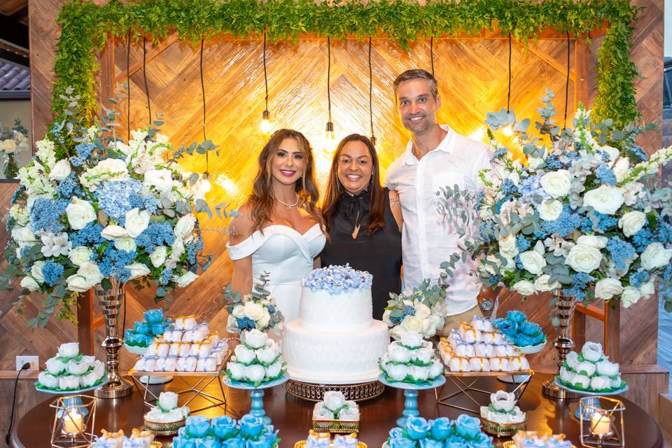 Casamento intimista, em casa