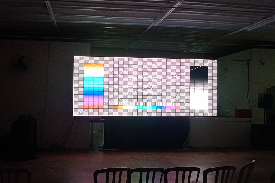 Painel de led 5x2