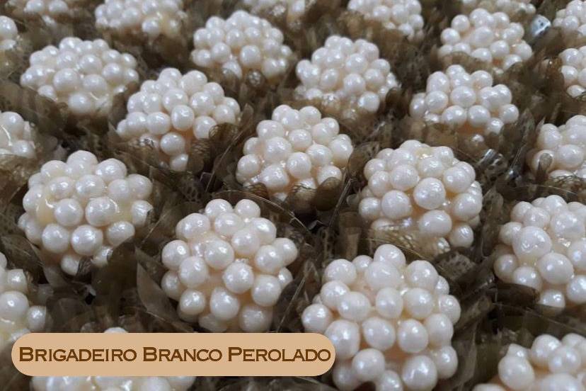 Brigadeiro perolado