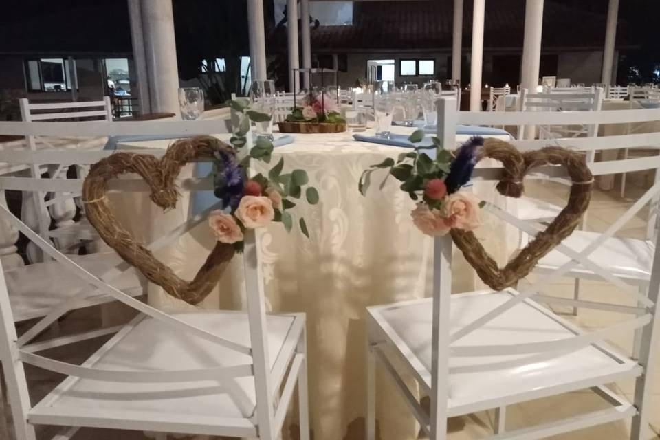 Cadeira dos noivos