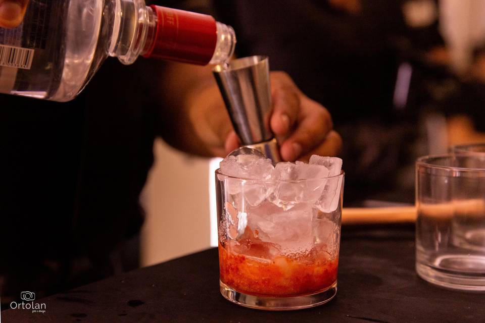 Caipirosca de Morango