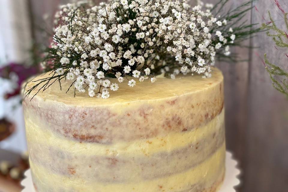 Bolo Semi Naked cake