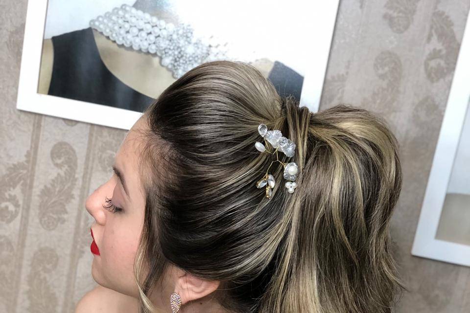 Opção penteado