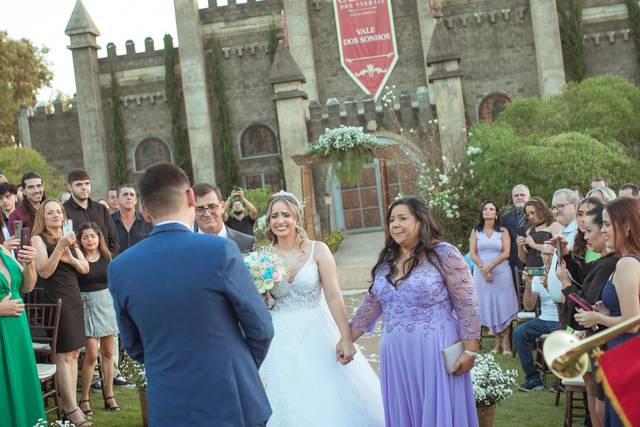 Entrada da noiva castelo vinha