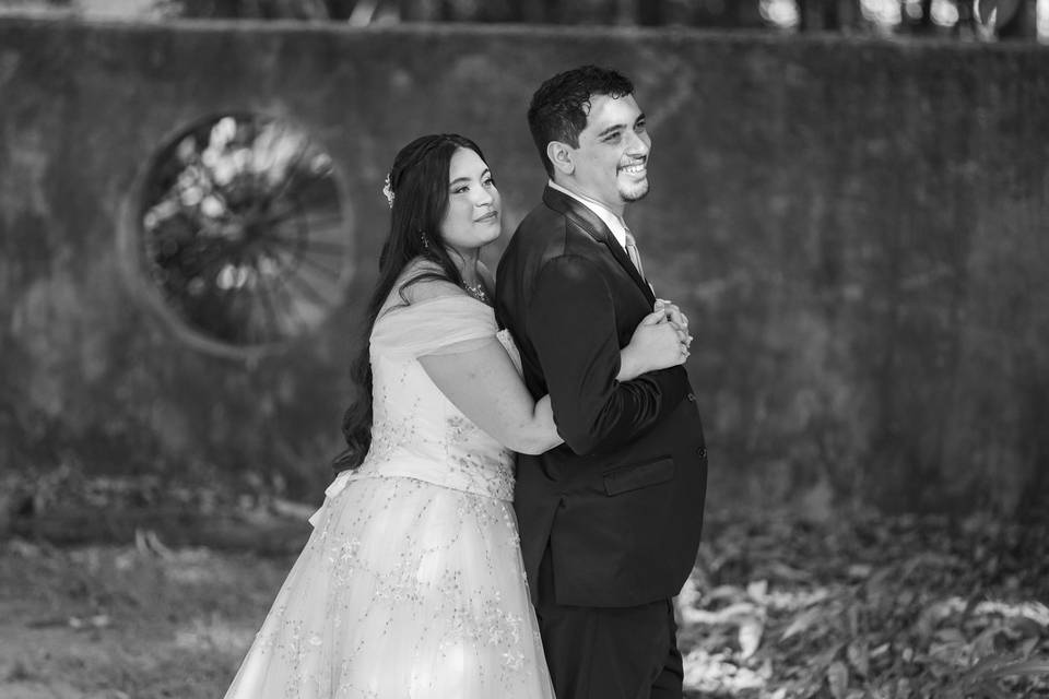 Casamento no campo charmoso