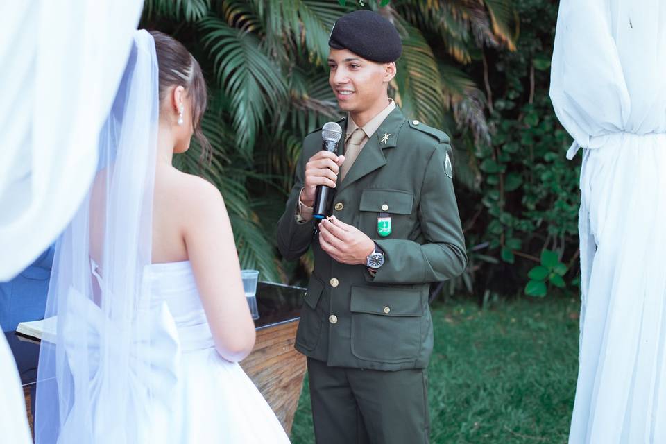 Casamento exercito em Cps