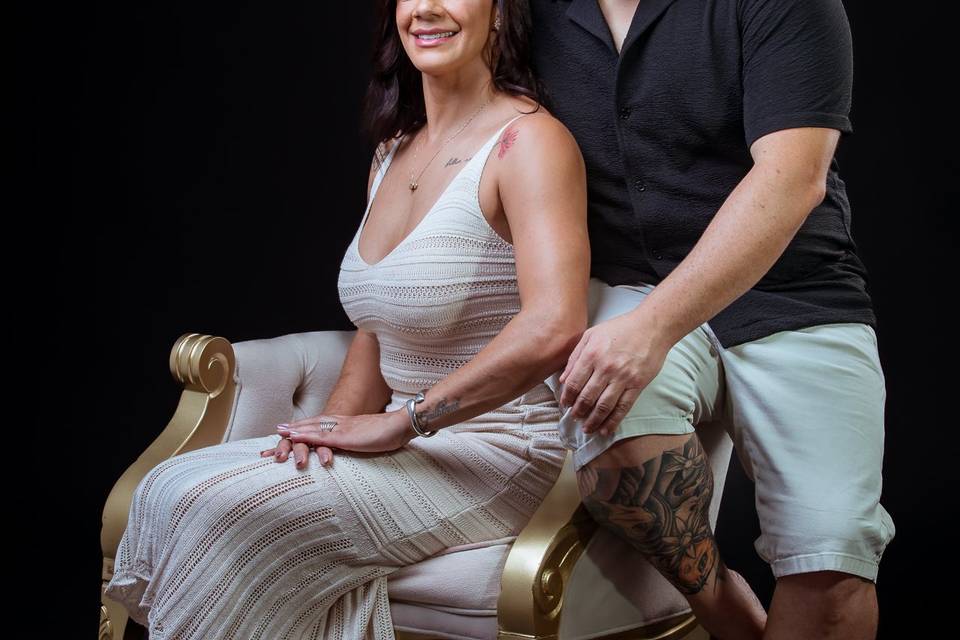 Ensaio diferente de casal