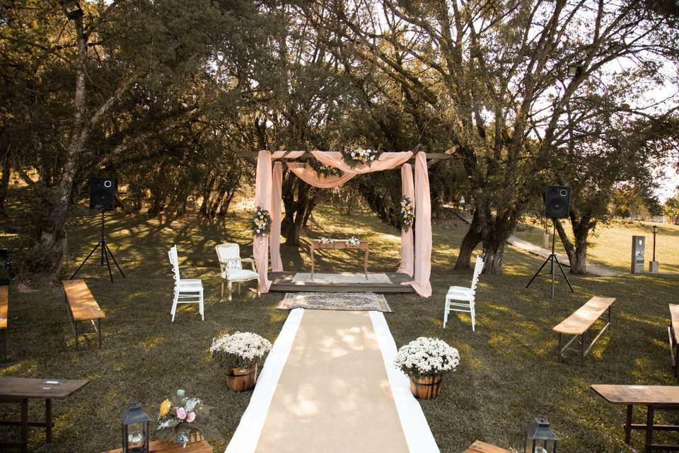 Espaço Para Cerimônia Externa