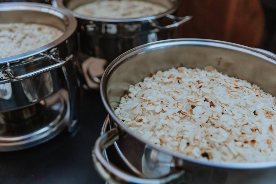 Arroz com amêndoas