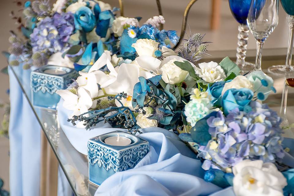 Mesa Posta com Decoração