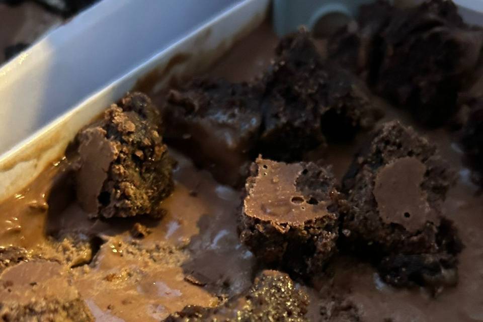 Gelato de Brownie