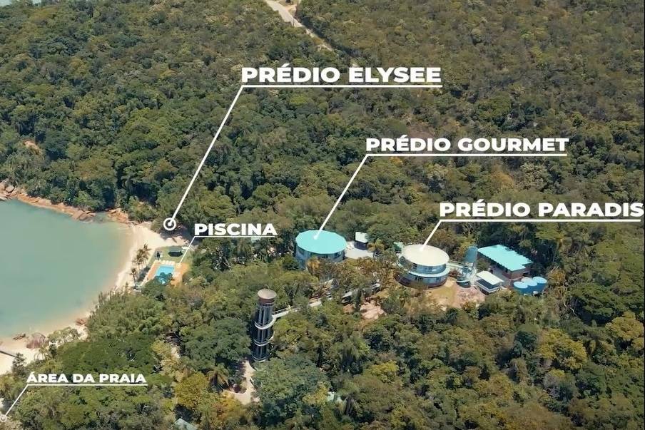 Identificação dos prédios