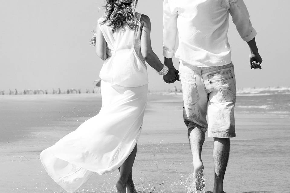 Trash the dress Renato e Marília