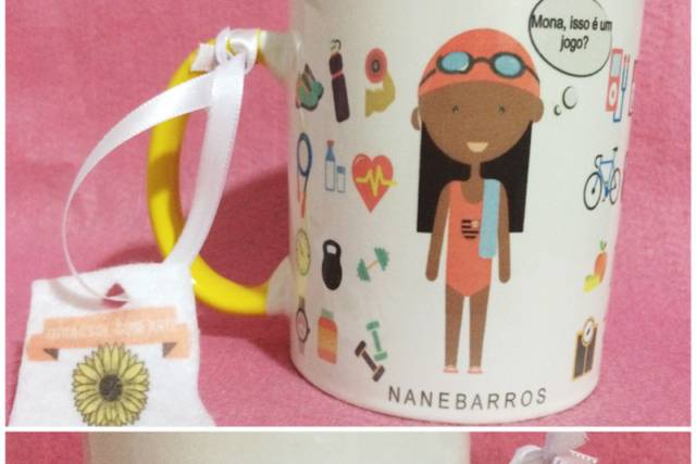 Caneca porcelana