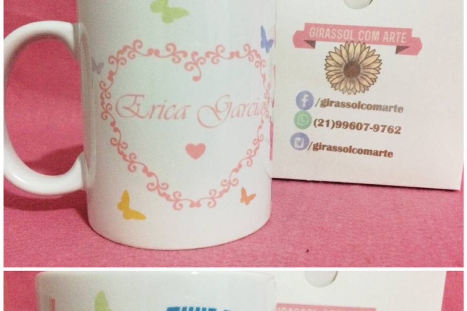 Caneca Porcelana