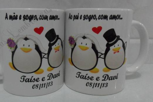 Caneca porcelana