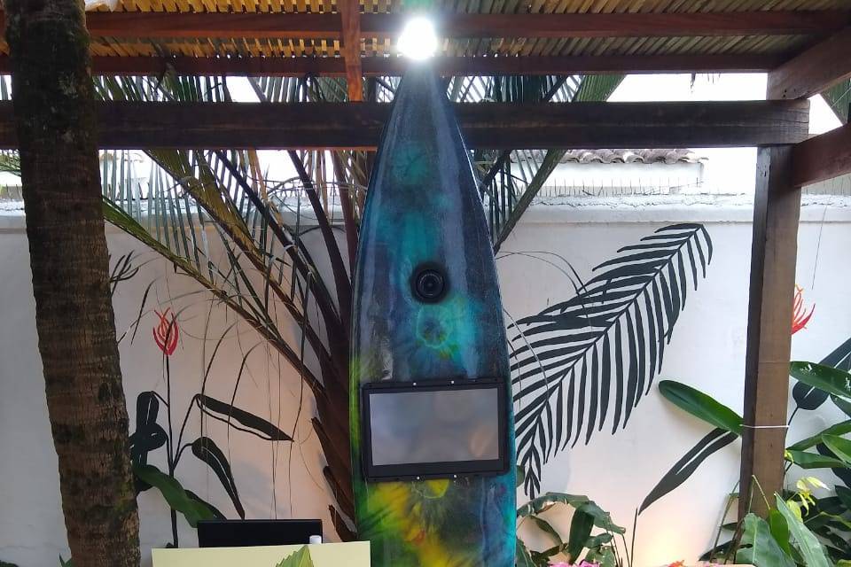 Totem de prancha de surf