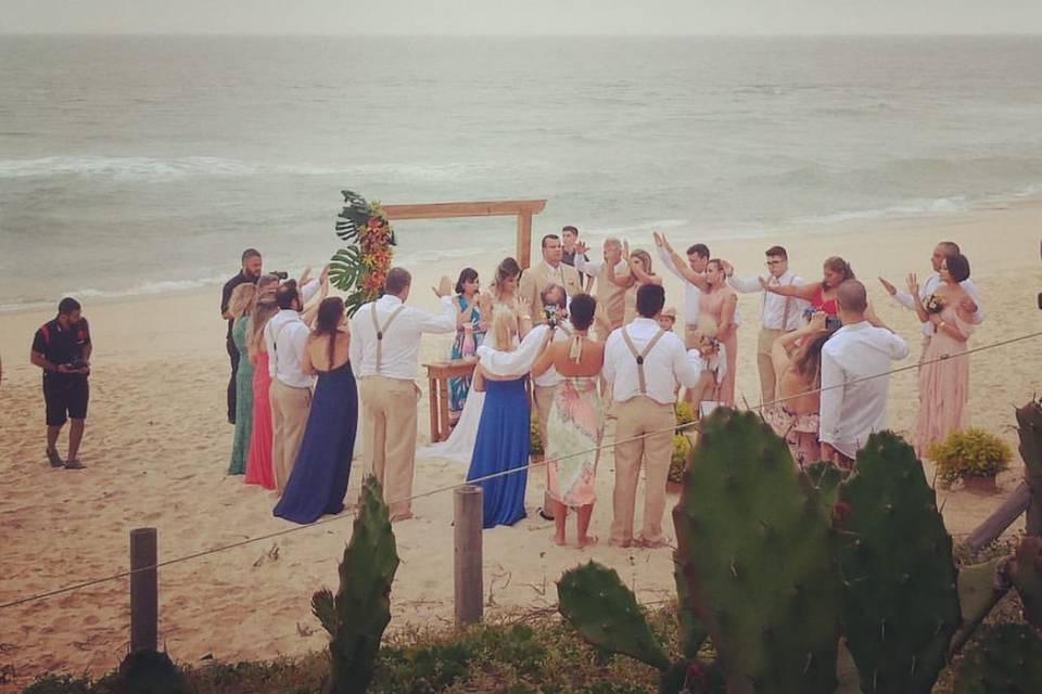 Casamento na Praia do Recreio