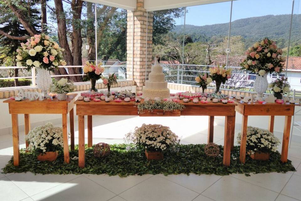 Mesa da noiva