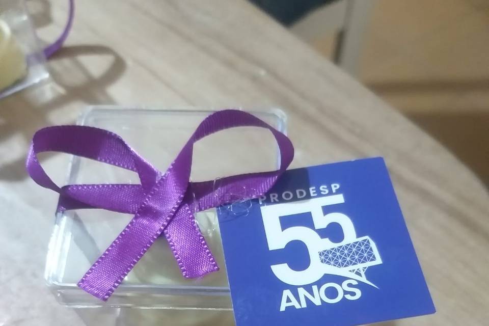 Mini bolo prodesp 55 anos