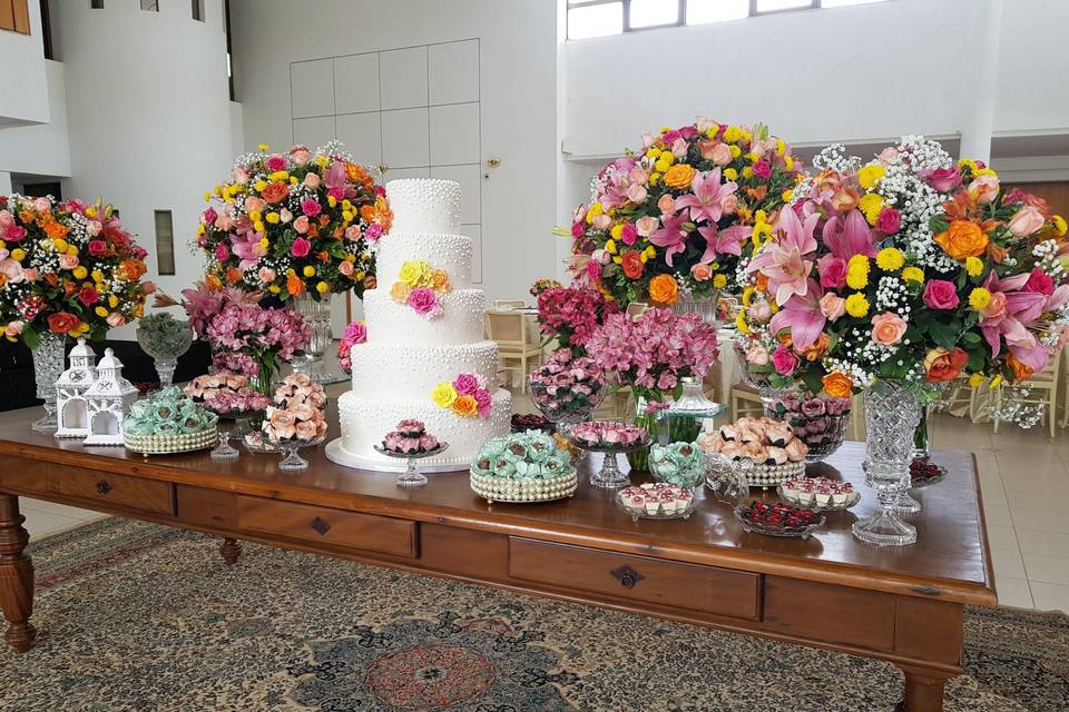 Mesa de casamento