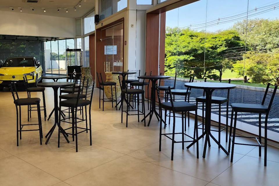 Bistrôs e banquetas
