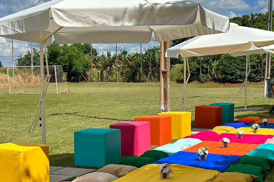 Puffs nas mais variadas cores
