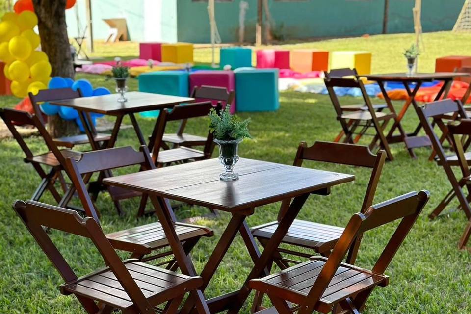 Mesas de boteco.