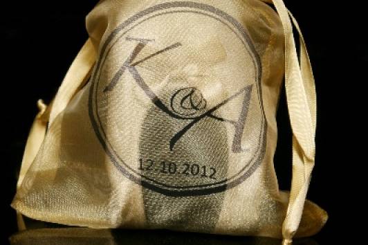 Personalização Organza