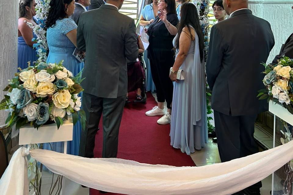 Organizando cortejo 08-02-2025