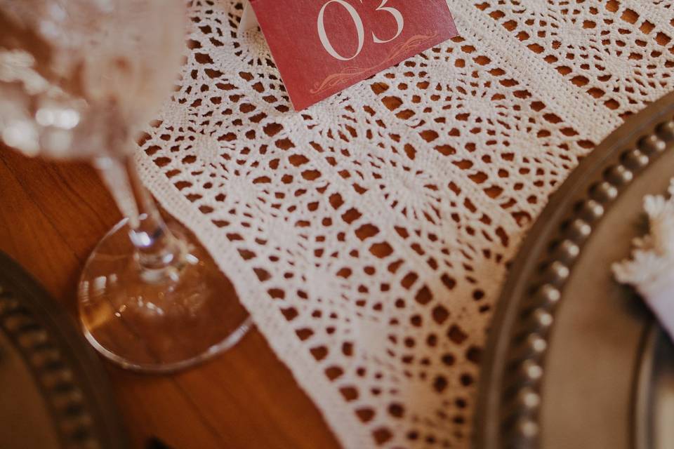 Tay & Brian | numeração mesa