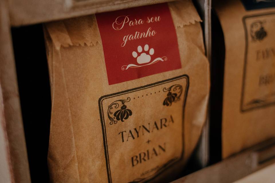Tay & Brian | saquinho pet