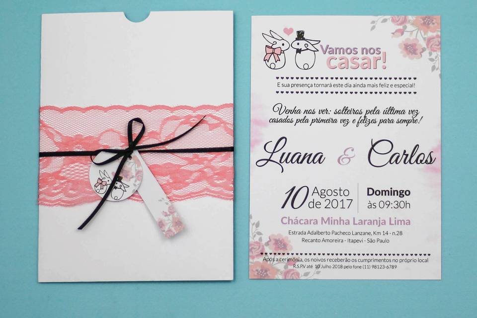 Convite de Casamento ♥
