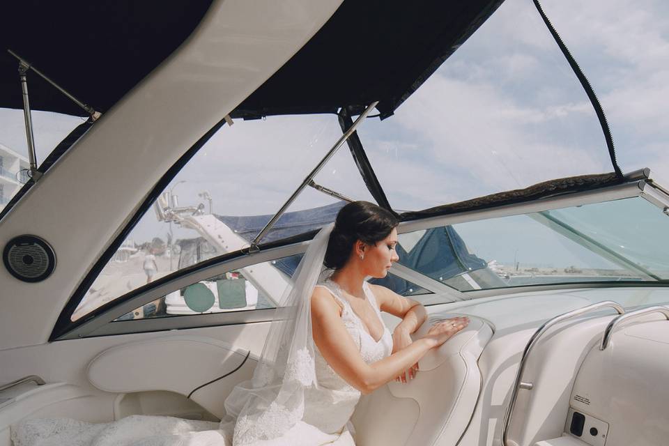 Casamento no barco