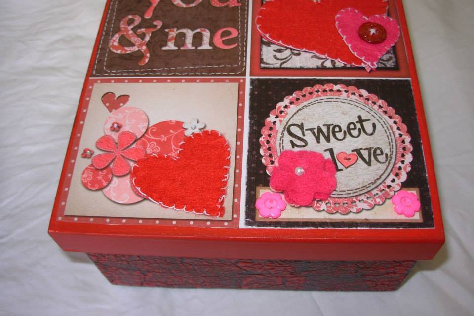 Decoupage com feltro