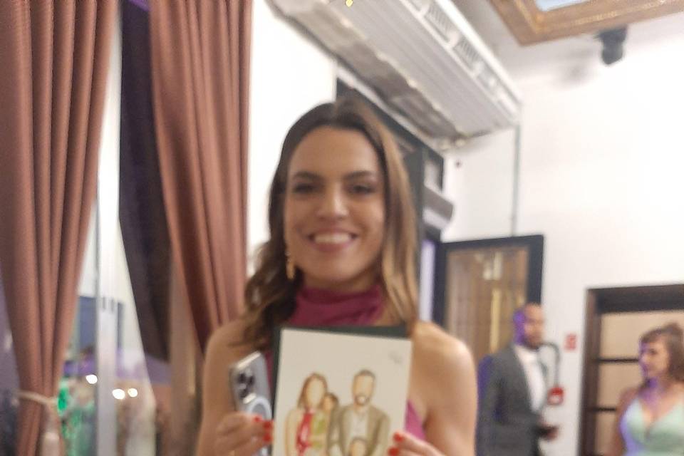 Pintura de convidados