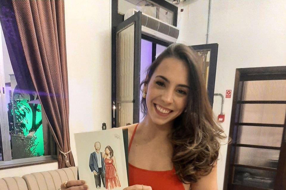 Pintura de convidados