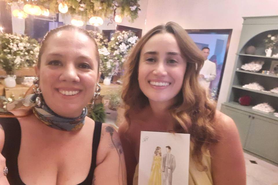 Pintura de convidados