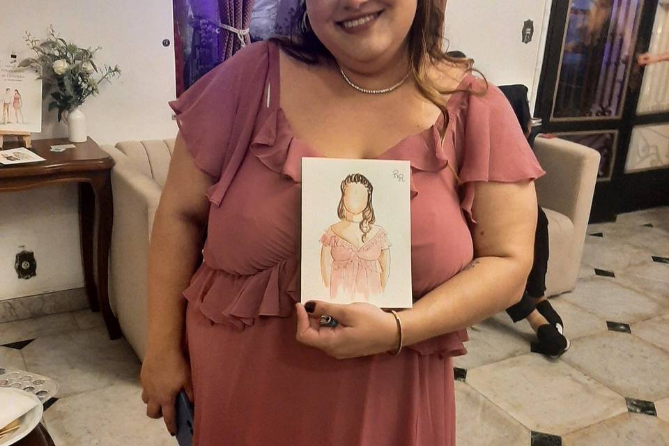 Pintura de convidados