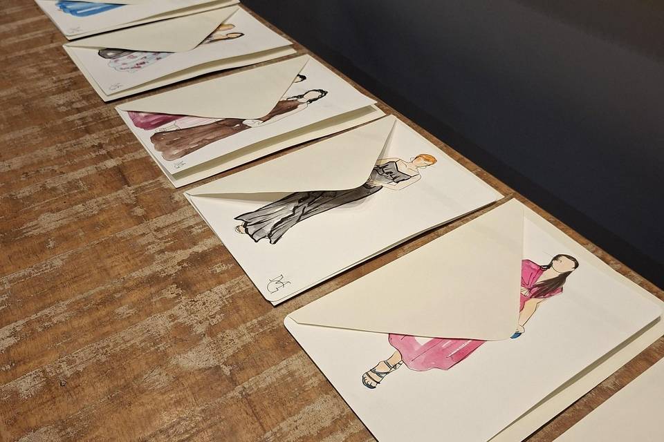 Pintura de convidados