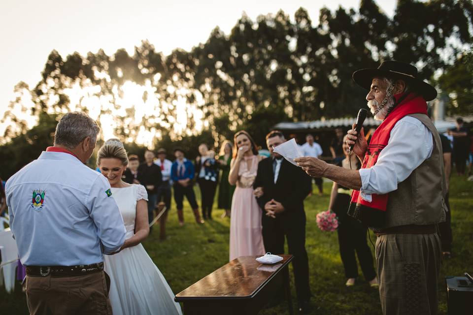 Casamento típico Gaúcho