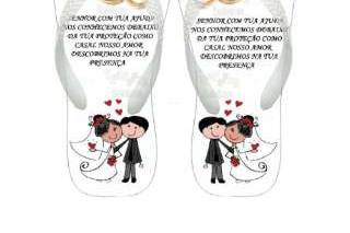 Chinelo casamento