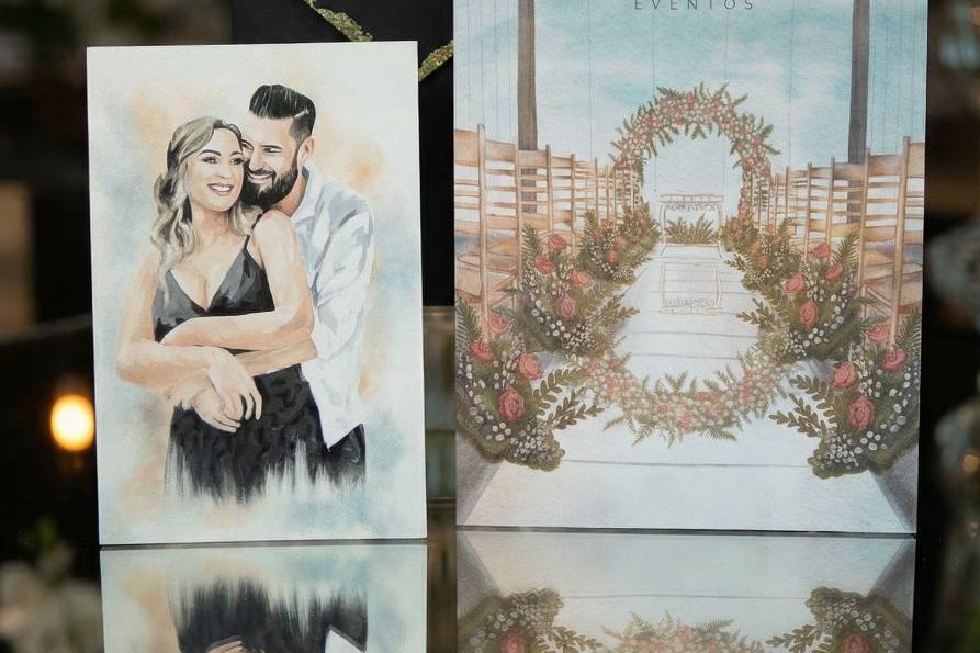 Arte personalizada e exclusiva