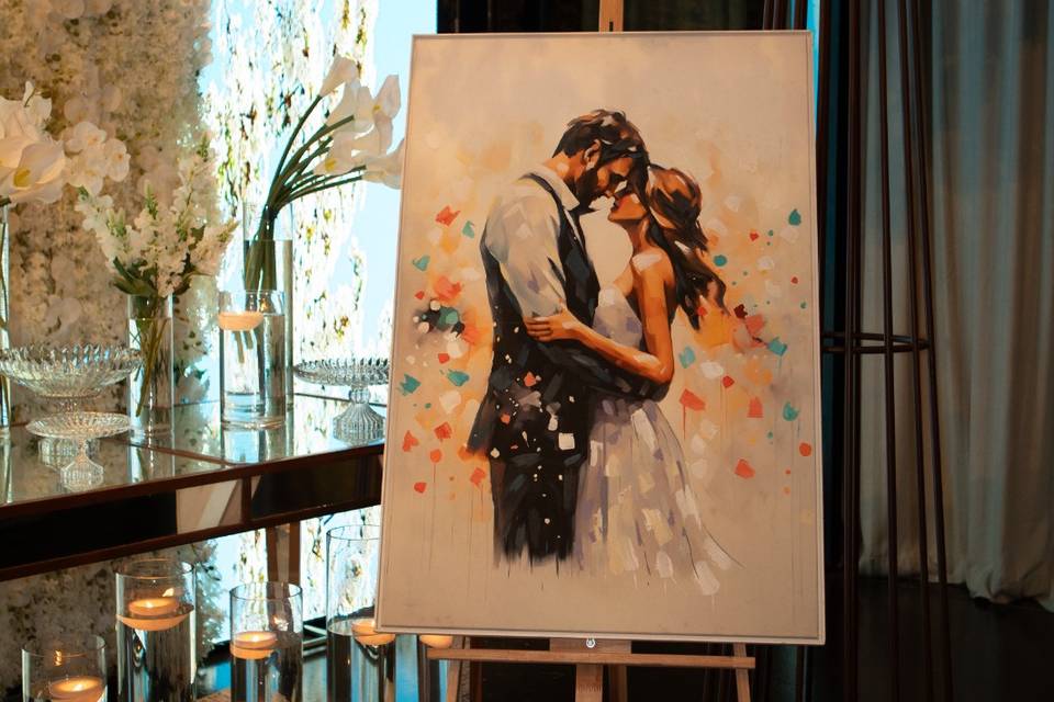 Quadro Destaque para o Evento
