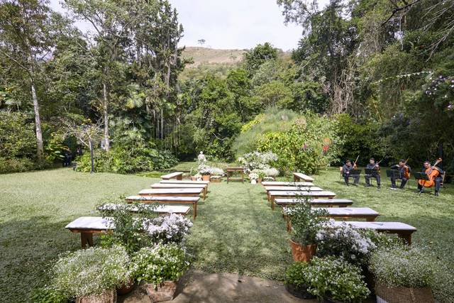 Casamento jardim